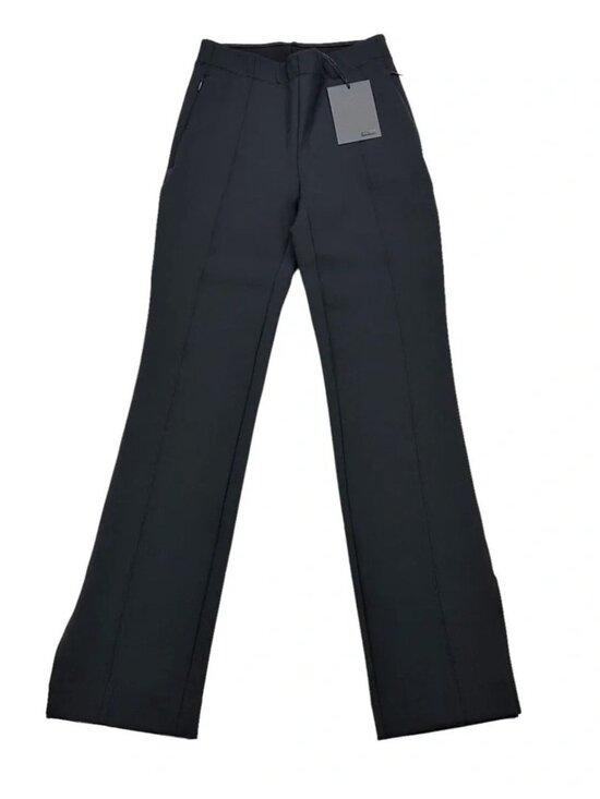 Away Pants - Away The Layover Pant XL Black Crop Stretch Travel Pants Split Hem NWT
